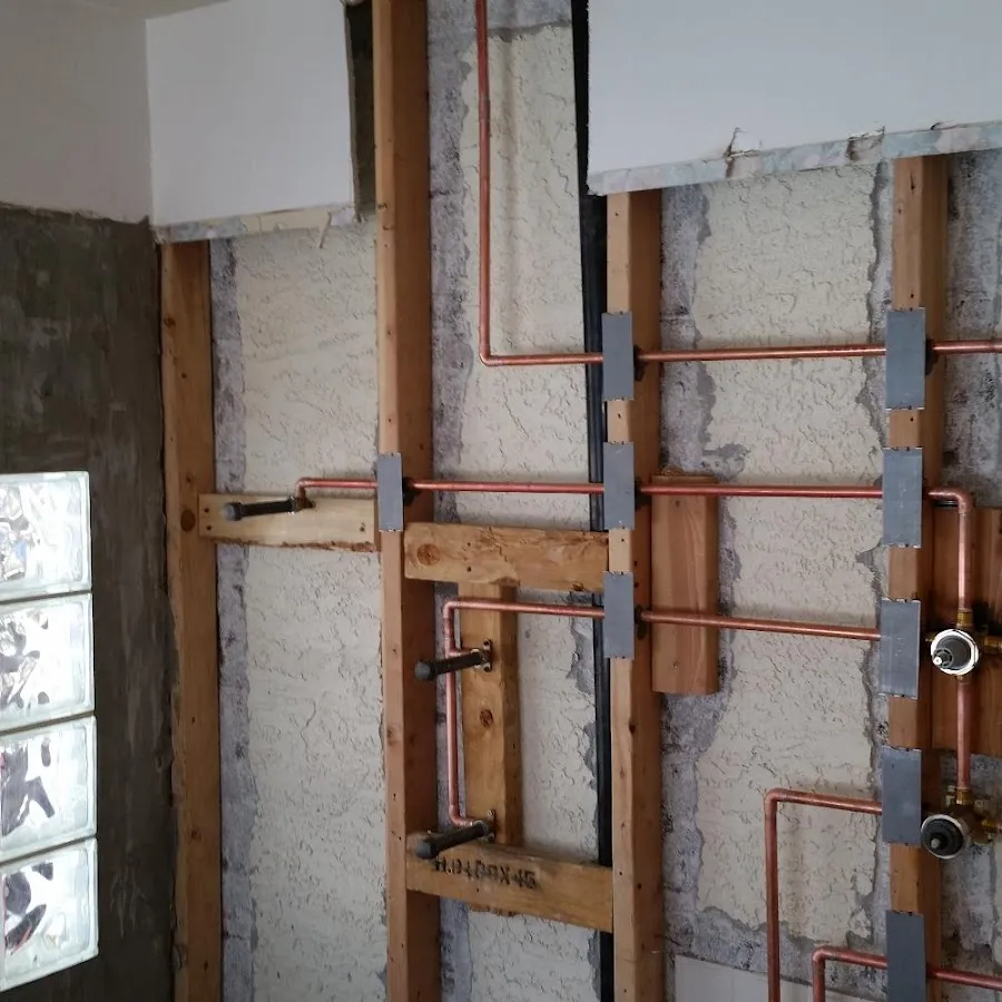 Copper pipe installation for Burst Pipe Repair in Black Forest